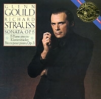 Glenn Gould Richard Strauss Sonata For Piano / Five Piano Pieces артикул 9349b.