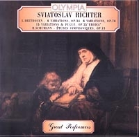 Sviatoslav Richter L Beethoven - 6 variations, Op 34 6 variations, Op 76 15 variations and fugue, Op 35 `Eroica` R Schumann - etudes symphonigues, Op 13 артикул 9382b.