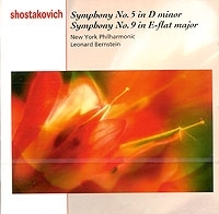 Shostakovich Symphonies Nos 5 & 9 Leonard Bernstein артикул 9426b.