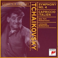 Tchaikovsky Symphony No 4 Capriccio Italien Leonard Bernstein артикул 9428b.