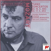 Mozart Piano Concertos No 15 & No 17 Leonard Bernstein артикул 9436b.
