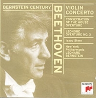 Beethoven Violin Concerto Overtures Leonard Bernstein артикул 9445b.