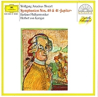 Mozart Symphonien Nos 40 & 41 "Jupiter" Karajan артикул 9473b.