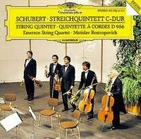 Franz Schubert String Quintet Emerson String Quartet / Mstislav Rostropovich артикул 9516b.