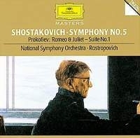Dmitri Shostakovich Symphony No 5 Mstislav Rostropovich артикул 9517b.